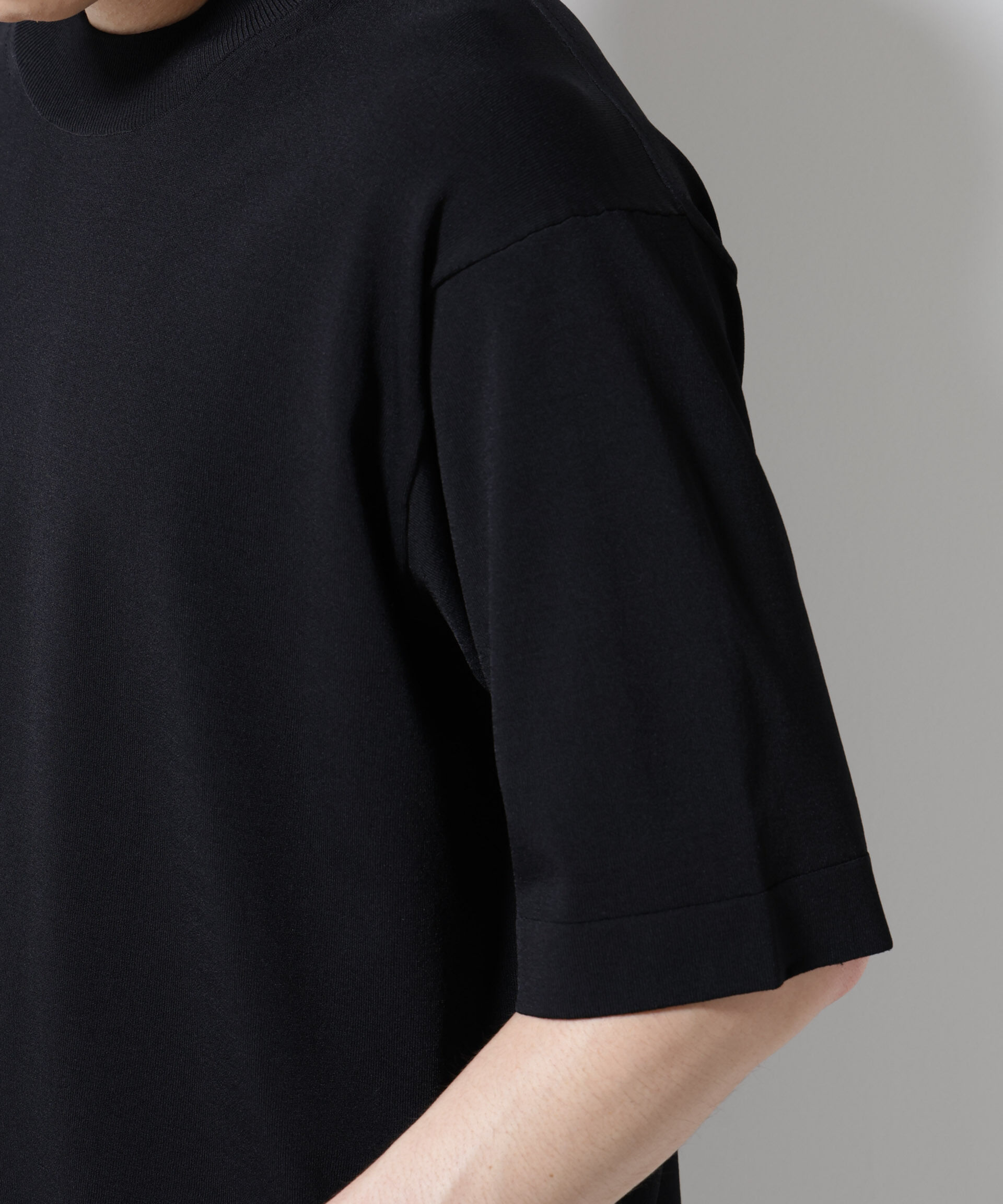 nano･universe「｢ELITE 7 FUNCTION｣モックネックニット」|ニット・セーター|