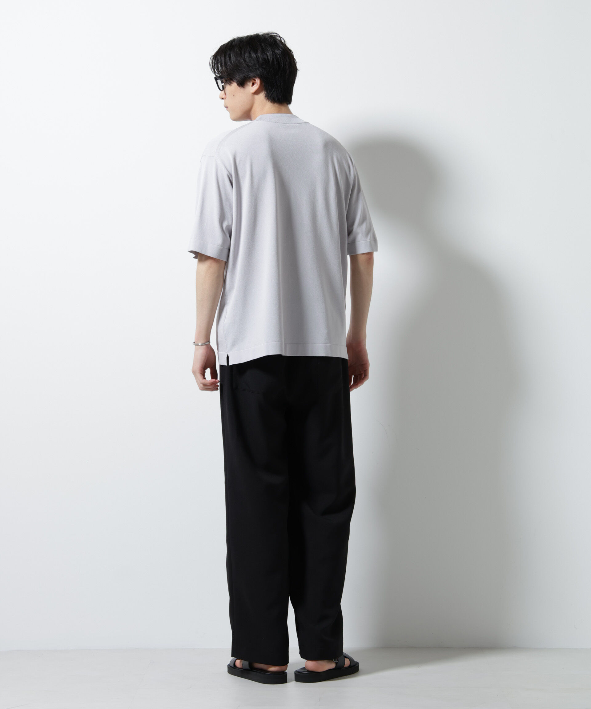 nano･universe「｢ELITE 7 FUNCTION｣モックネックニット」|ニット・セーター|