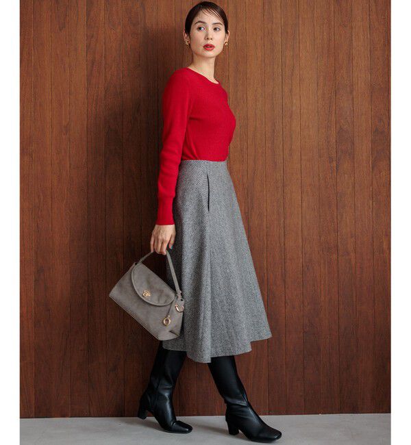 組曲「【WEB限定・2SET】オフショル風NEWツイン ニット」|カーディガン|