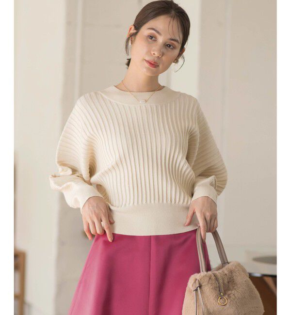 組曲「【手洗い可】ELENAスパンコールドルマン ニット」|ニット・セーター|