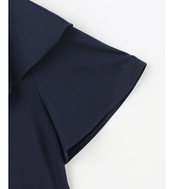 組曲「ブラウスライクラッフル カットソー」|Tシャツ・カットソー|