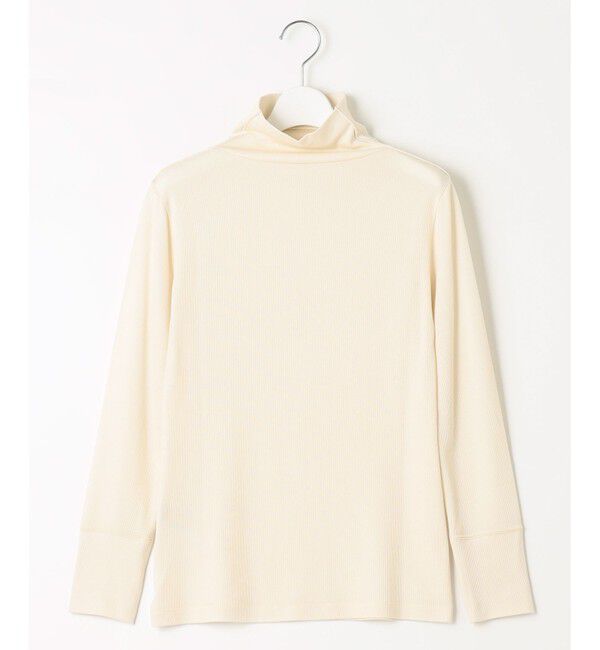 自由区「【洗える】ベアフライスボトルネック カットソー」|Tシャツ・カットソー|