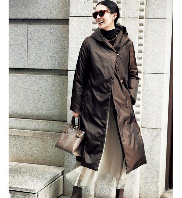 自由区「【洗える】ベアフライスボトルネック カットソー」|Tシャツ・カットソー|