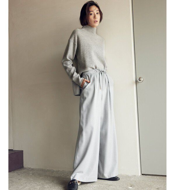 自由区「ウールサキソニーワイド パンツ」|その他|