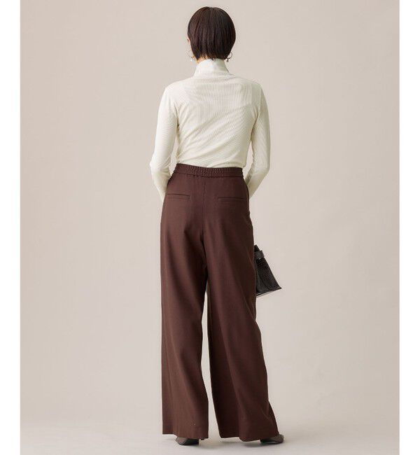 自由区「ウールサキソニーワイド パンツ」|その他|