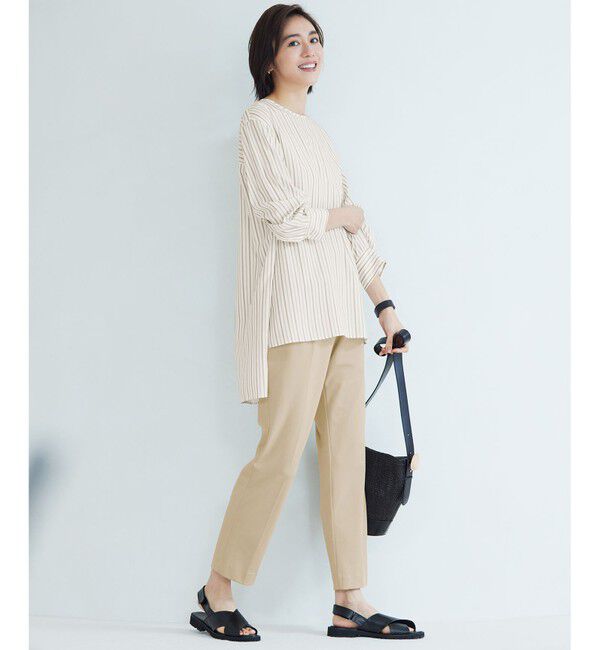 自由区「【SHIHOさん着用・洗える】SOMELOSチュニック ブラウス」|シャツ・ブラウス|