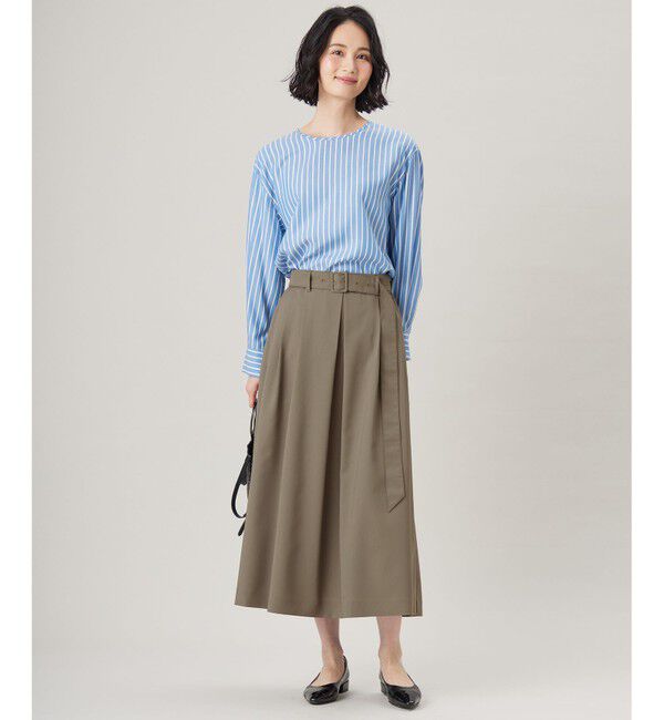 自由区「【SHIHOさん着用・洗える】SOMELOSチュニック ブラウス」|シャツ・ブラウス|