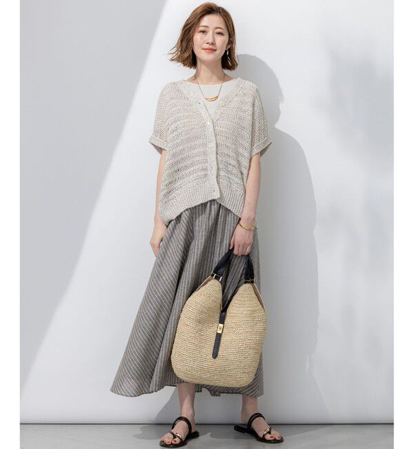 23区「メタルバートップ ネックレス」|ネックレス|