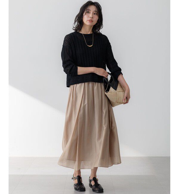 23区「メタルバートップ ネックレス」|ネックレス|