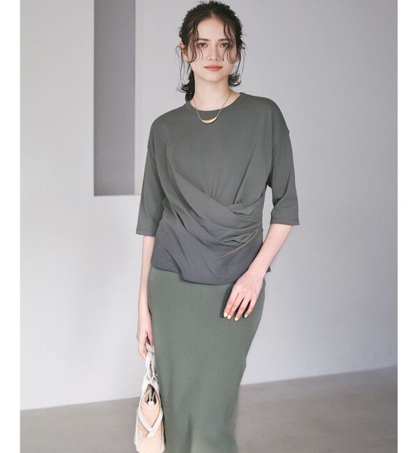 23区「メタルバートップ ネックレス」|ネックレス|