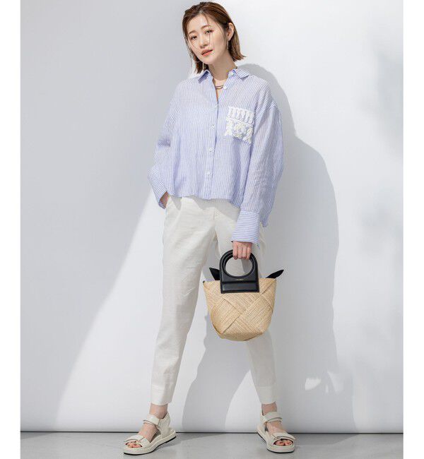 23区「メタルバートップ ネックレス」|ネックレス|