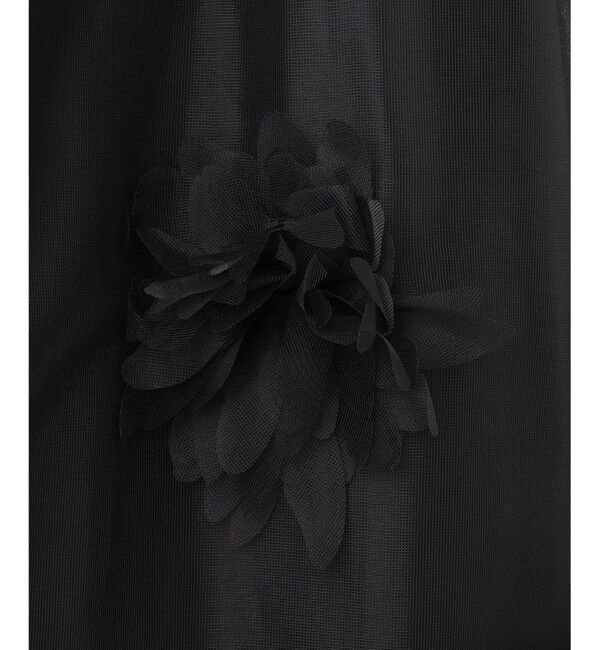 GRACE CONTINENTAL「メッシュフラワースカート」|スカート|