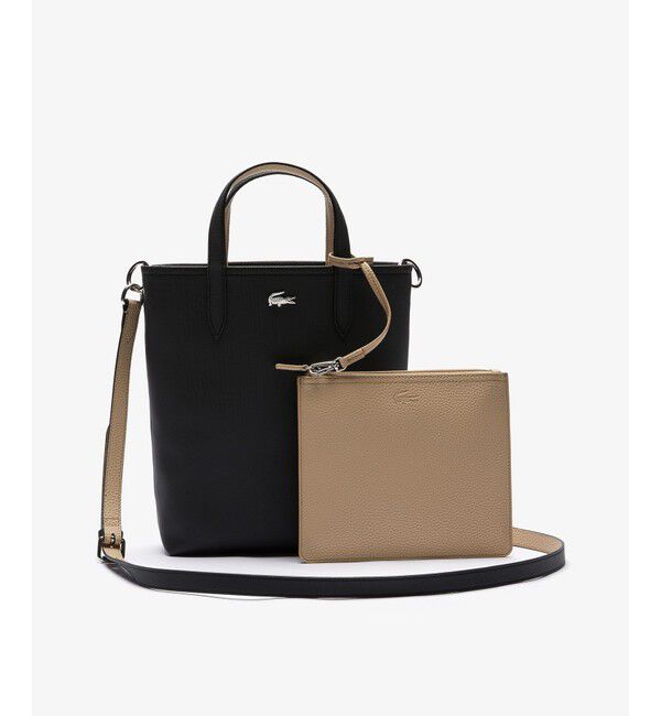 LACOSTE「ANNAリバーシブル縦型トート」|トートバッグ|