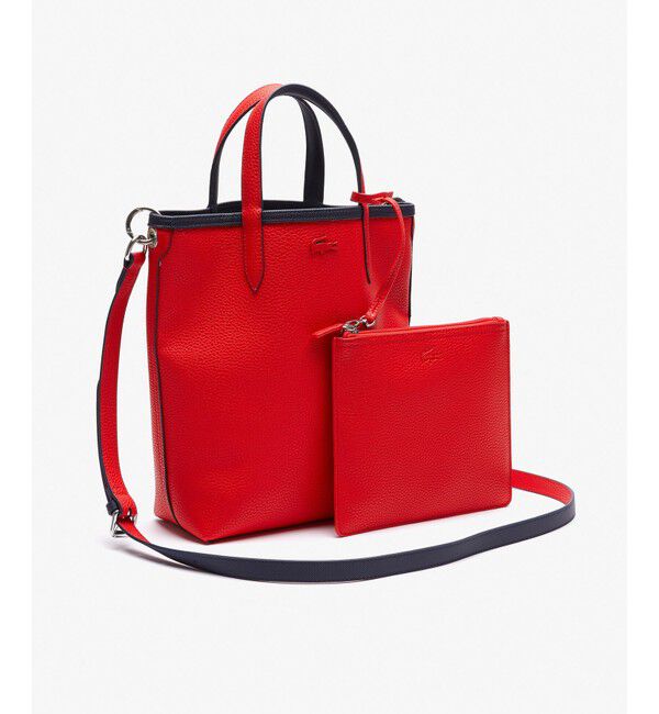 LACOSTE「ANNAリバーシブル縦型トート」|トートバッグ|
