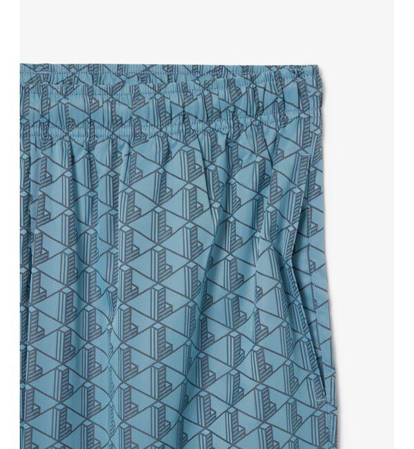 LACOSTE「モノグラムジャカード撥水トラックパンツ」|その他|