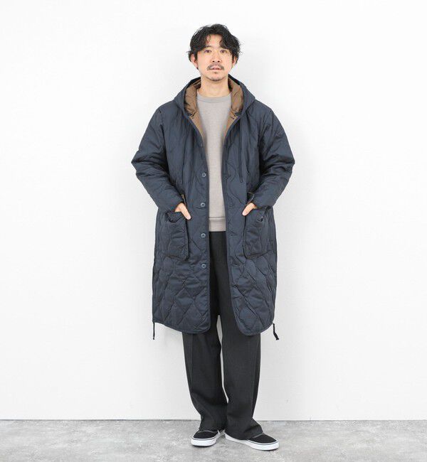 NOLLEY'S goodman「【TAION/タイオン】MILITALY HOOD LONG DOWN JKT 25AW」|ダウン|