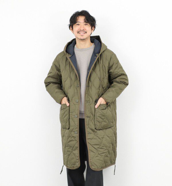 NOLLEY'S goodman「【TAION/タイオン】MILITALY HOOD LONG DOWN JKT 25AW」|ダウン|
