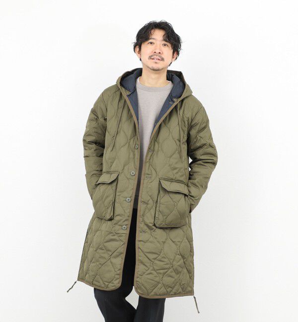 NOLLEY'S goodman「【TAION/タイオン】MILITALY HOOD LONG DOWN JKT 25AW」|ダウン|