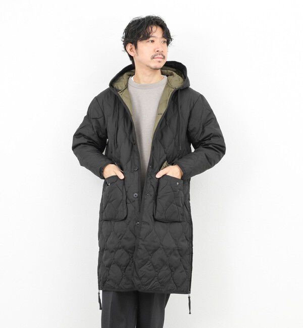 NOLLEY'S goodman「【TAION/タイオン】MILITALY HOOD LONG DOWN JKT 25AW」|ダウン|