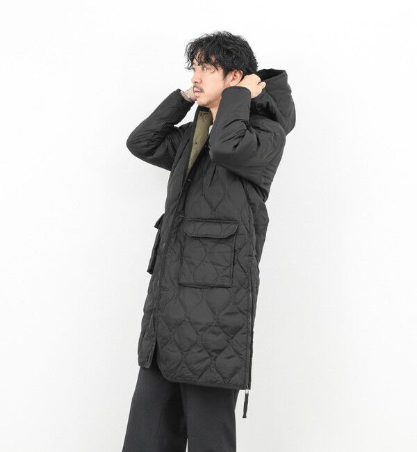 NOLLEY'S goodman「【TAION/タイオン】MILITALY HOOD LONG DOWN JKT 25AW」|ダウン|