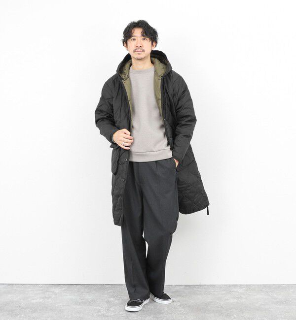 NOLLEY'S goodman「【TAION/タイオン】MILITALY HOOD LONG DOWN JKT 25AW」|ダウン|
