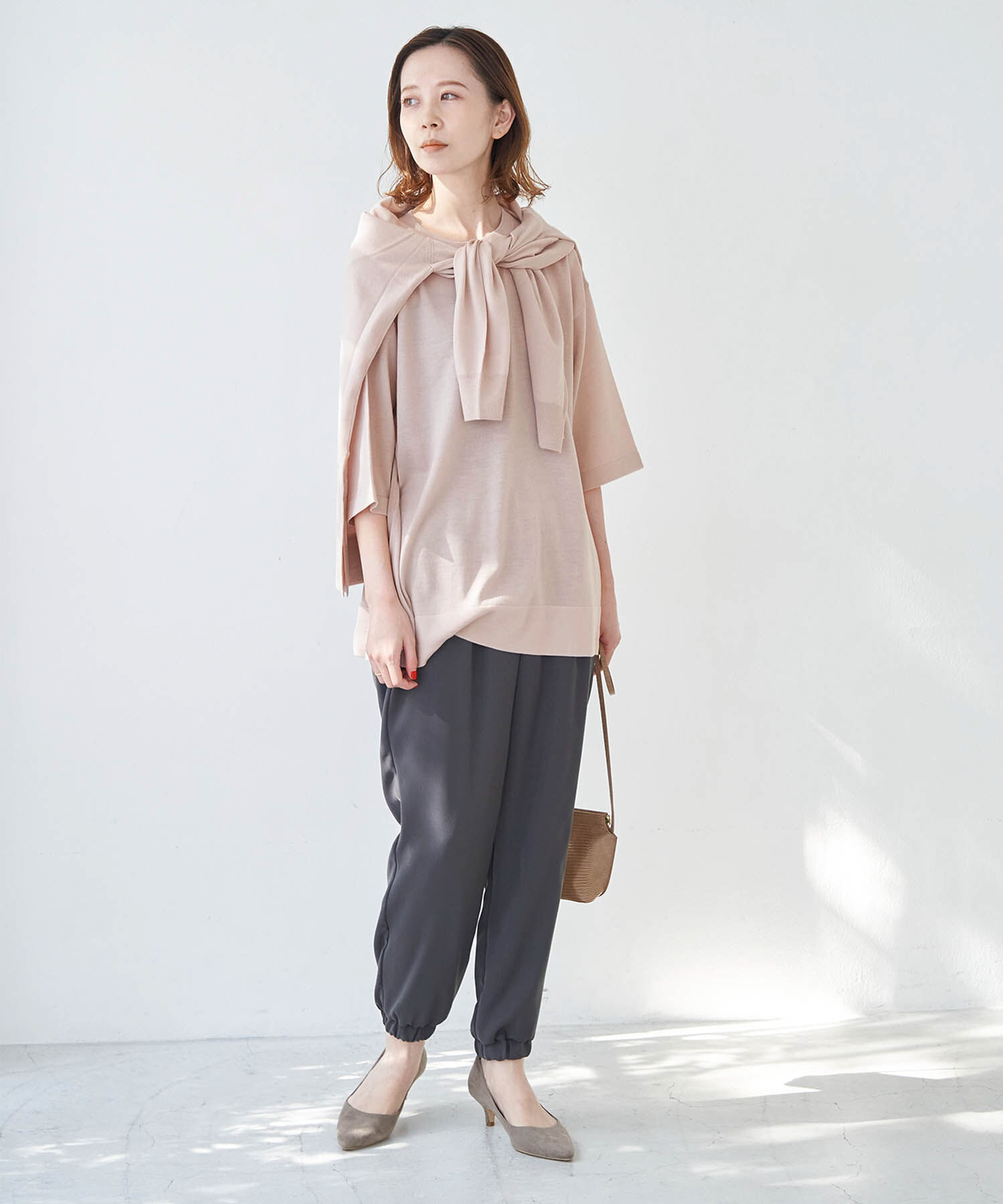 Rope&rsquo;Picnic「【emur】ウールTニットプルオーバー」|ニット・セーター|