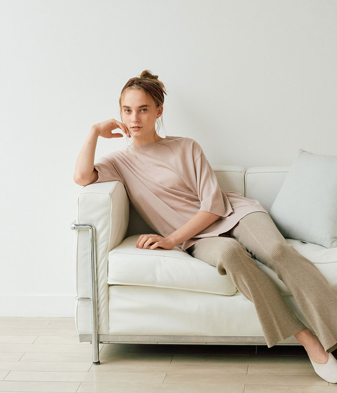 Rope&rsquo;Picnic「【emur】ウールTニットプルオーバー」|ニット・セーター|