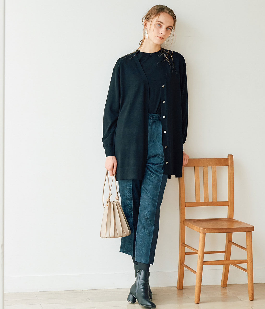 Rope&rsquo;Picnic「【emur】ウールTニットプルオーバー」|ニット・セーター|