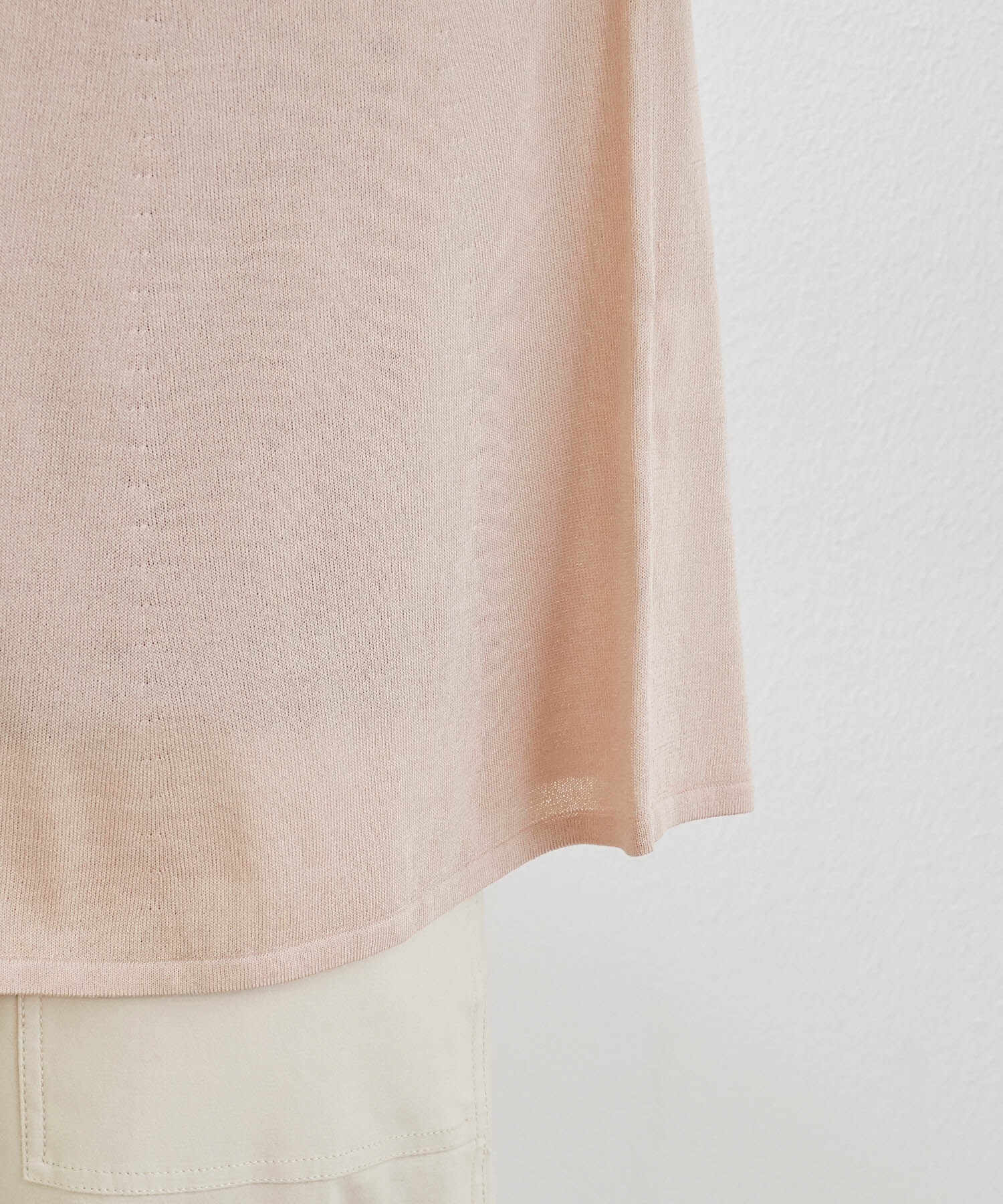 Rope&rsquo;Picnic「洗濯機OK/ボリュームスリーブシアープルオーバー」|ニット・セーター|