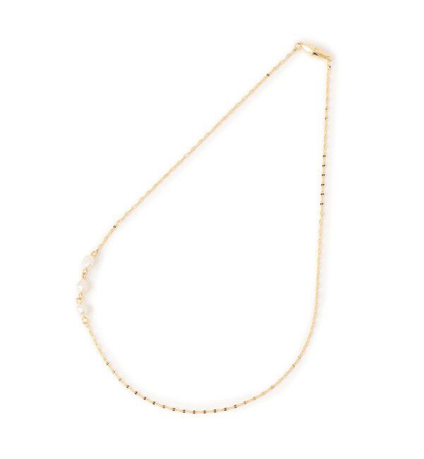 ROPE PICNIC PASSAGE「淡水パールマグネットプチペンダント」|ネックレス|