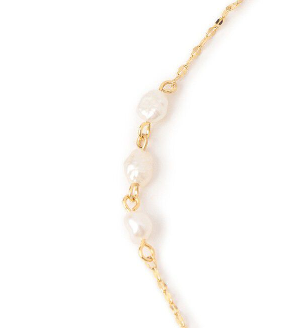 ROPE PICNIC PASSAGE「淡水パールマグネットプチペンダント」|ネックレス|