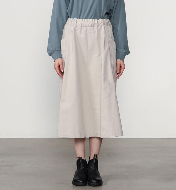 ORCIVAL「ORCIVAL | コットンカツラギ イージースカート WOMEN」|スカート|