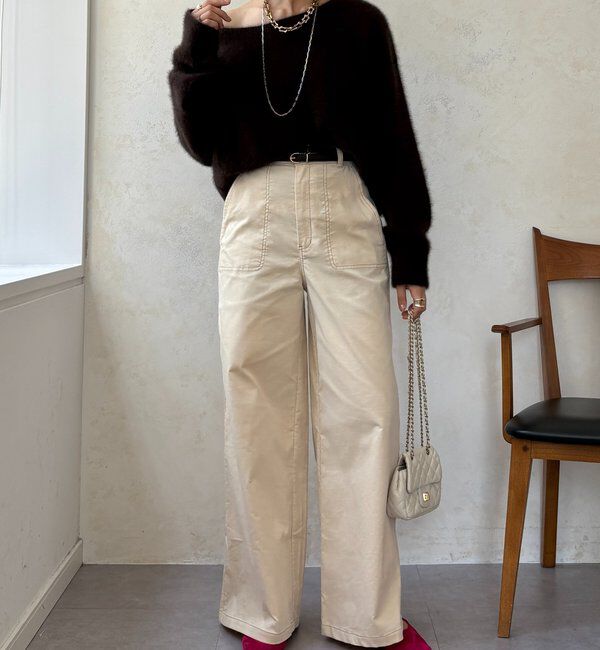  「【WEB限定】コーデュロイパンツ」|チノ|