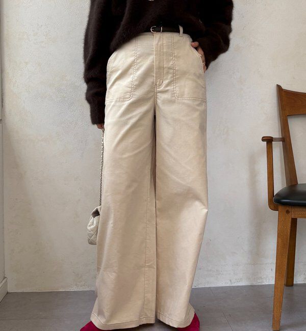  「【WEB限定】コーデュロイパンツ」|チノ|