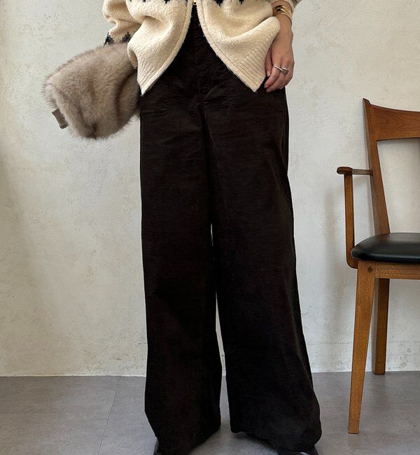  「【WEB限定】コーデュロイパンツ」|チノ|