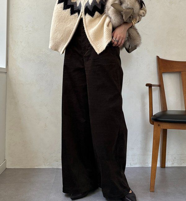  「【WEB限定】コーデュロイパンツ」|チノ|