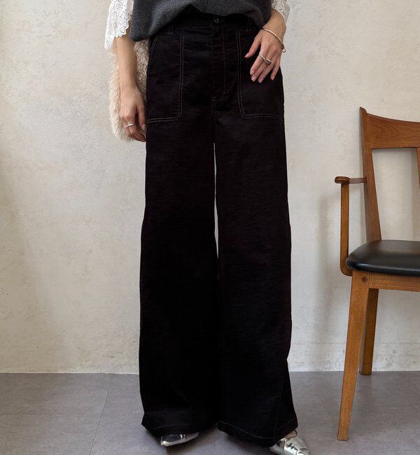  「【WEB限定】コーデュロイパンツ」|チノ|