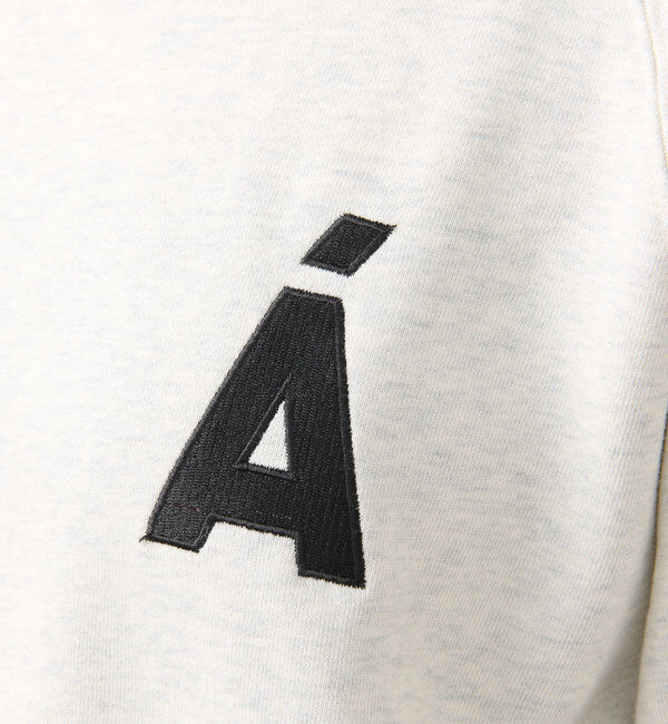  「ロゴ刺繍裏毛スウェット」|Tシャツ・カットソー|