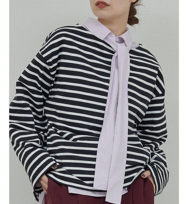  「ボーダープルオーバー」|Tシャツ・カットソー|