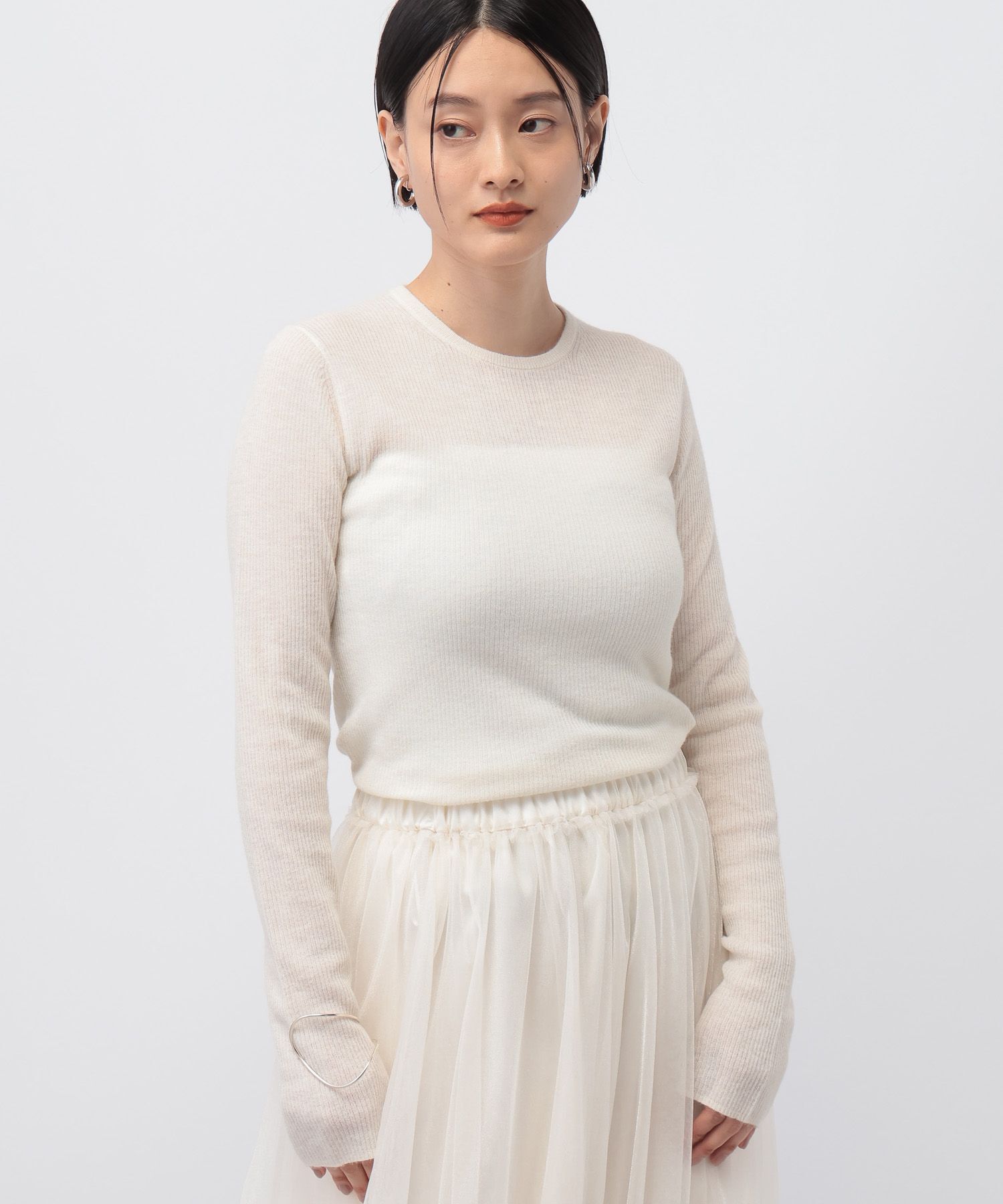 A part by 「14Gシアーウールプルオーバー」|ニット・セーター|