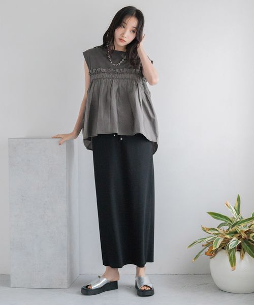 LOWRYS FARM「ピグメントキリカエＳＳ」|Tシャツ・カットソー|