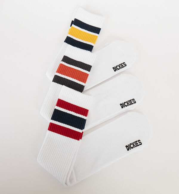 ABAHOUSE「【Dickies / ディッキーズ】CDK3Pチューブラインソックス【WEB限定」|ソックス|その他
