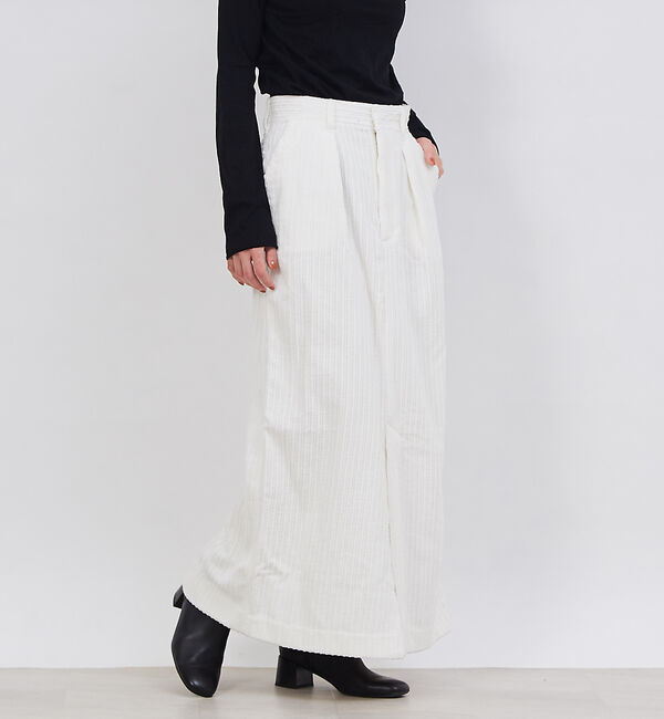 Rouge vif「【CURRENTAGE】コーデュロイスカート」|スカート|