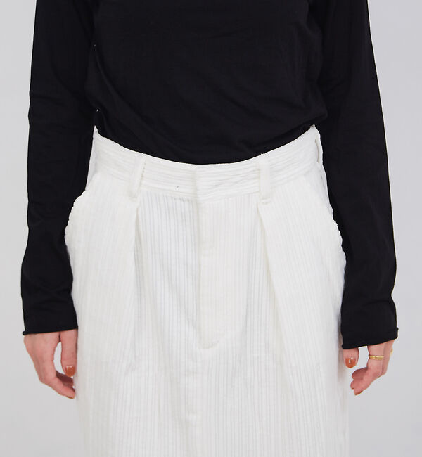 Rouge vif「【CURRENTAGE】コーデュロイスカート」|スカート|