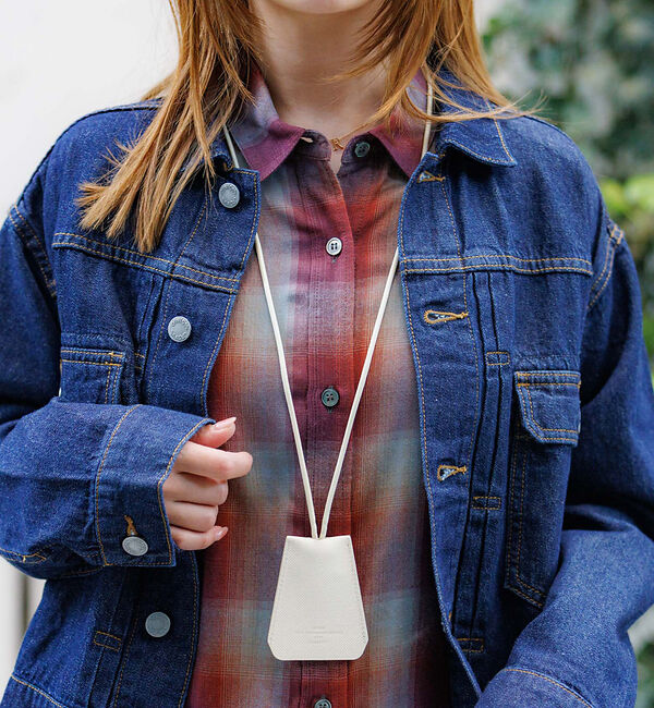 Rouge vif「【creed / クリード】neck key case / ネックキーケース /」|その他|ホワイト