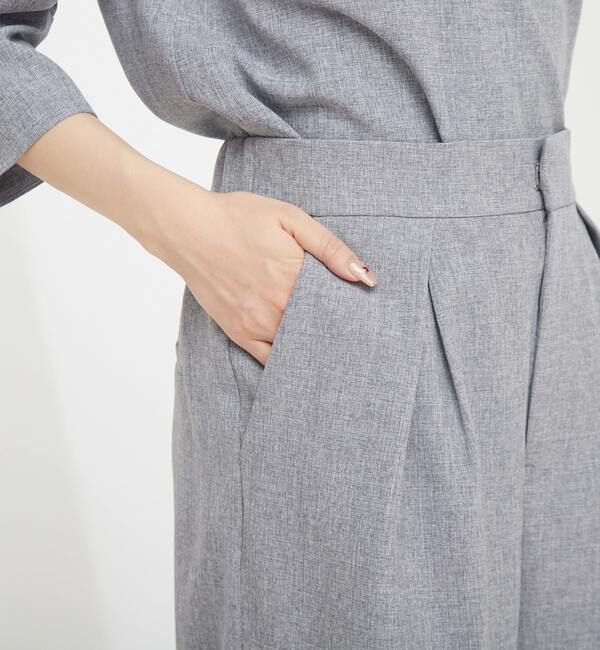 TIARA「センタープレスワイドパンツ」|その他|