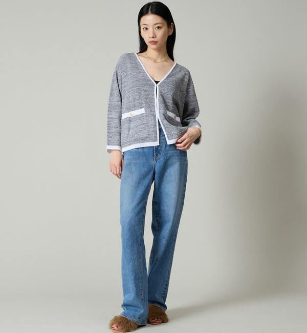 Liesse「サマーニットジャケット」|カーディガン|