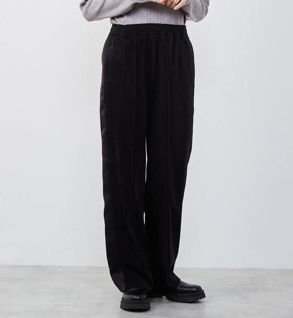 Soffitto「【Soffitto x KojiKojiコラボ】サテン側章ベロアリラックスパンツ」|その他|