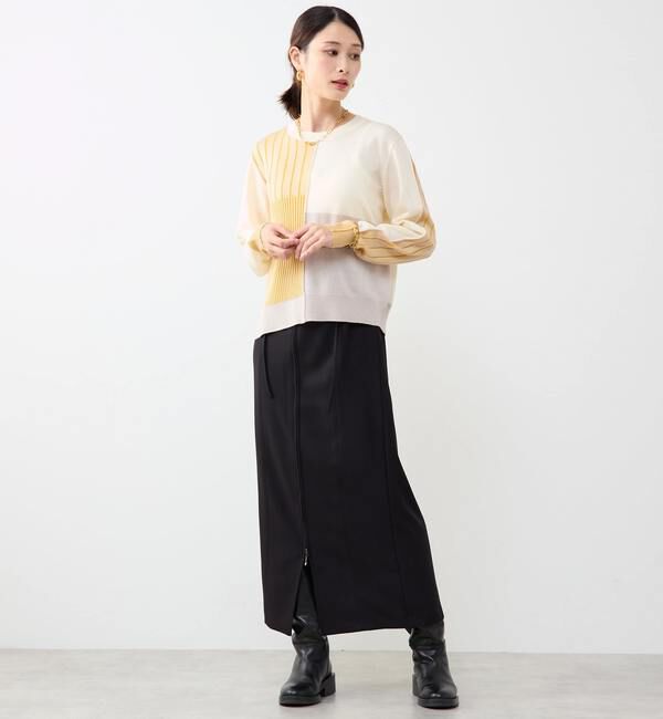 Soffitto「ブロック配色プルオーバーニット」|ニット・セーター|