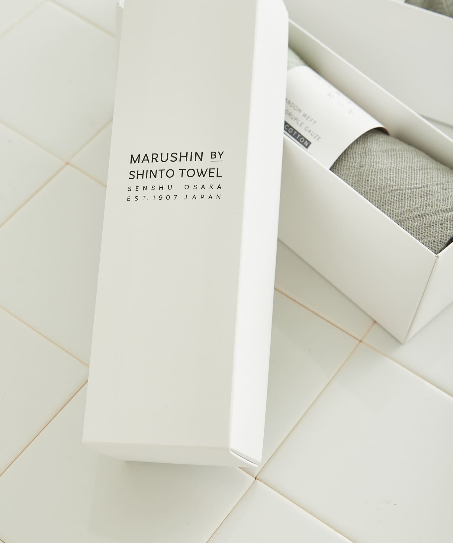 URBAN RESEARCH DOORS「『WEB限定』MARUSHIN by SHINTO TOWEL　ランダムガーゼ ハンドタオル 2枚セット」|タオル|